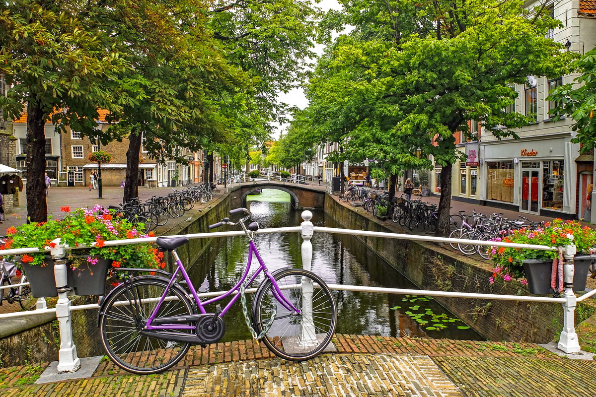 Canal in the Netherlands